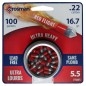 Preview: Crosman Powershot Diabolo Red Flight 5.5 mm 100 pcs. can